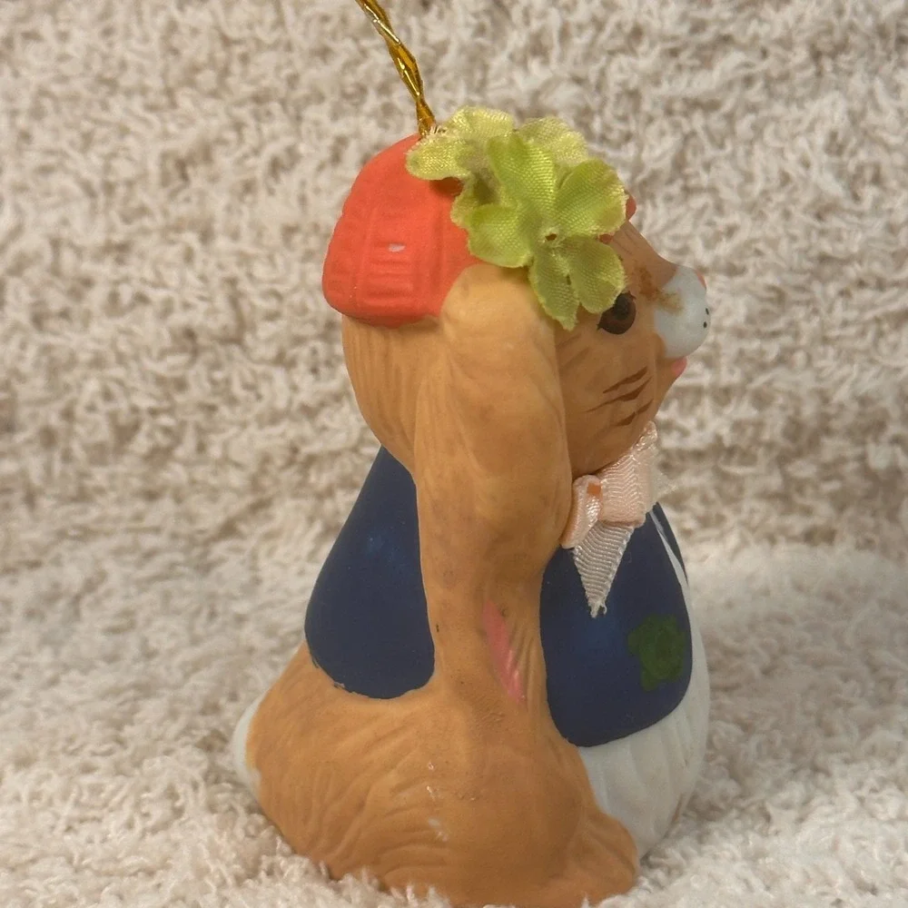 Vintage Giftco Ceramic Animal‎ Bell 3